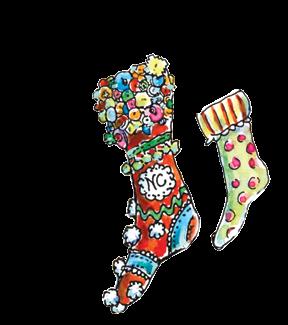 Splendiferous Stocking Make this special Christmas stocking ornament from something as simple as butcher paper or a brown paper bag. Then hang it on your tree for an extra-boot-iful look!