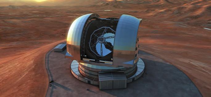 2 ESFRI LANDMARKS The world s biggest eye on the sky to revolutionise our perception of the Universe Physical Sciences & Engineering E-ELT European Extremely Large Telescope TYPE: single-sited
