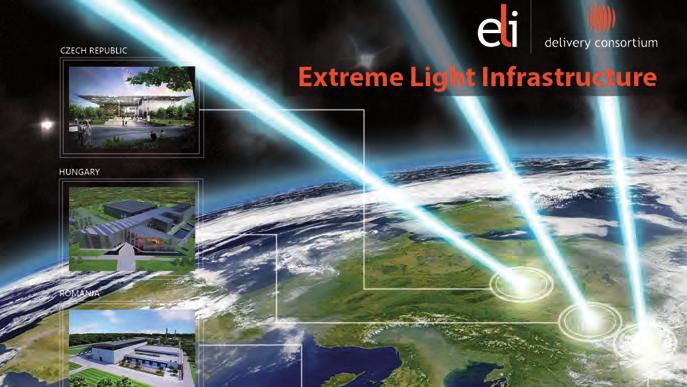 Physical Sciences & Engineering ESFRI LANDMARKS 2 ELI Extreme Light Infrastructure The world s fastest and most powerful lasers and secondary radiation sources to unravel light-matter interactions