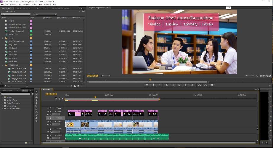 TYPES OF EDITING FOR MOOC Non-linear editing system (NLE), This
