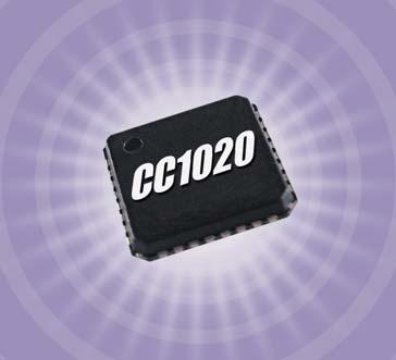 CC1020 Single Chip Low Power RF Transceiver for Narrow Band Systems Applications Narrowband low power UHF wireless data transmitters and receivers 402 / 426 / 429 / 433 / 868 and 915 MHz ISM/SRD band