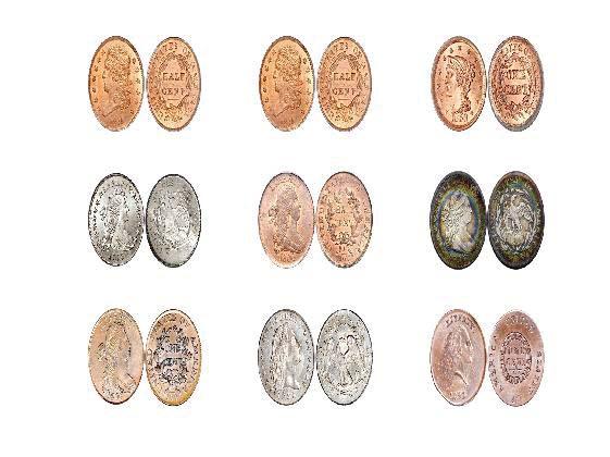 Fig. 3 Snapshot of Retrieved Images of Coins Table 1 Precision and Recall Image Categories Precision Recall Brain 0.38 0.47 Retina 0.24 0.56 Coins 0.6 0.49 Sun 0.3 0.45 Leaves 0.24 0.4 Average 0.