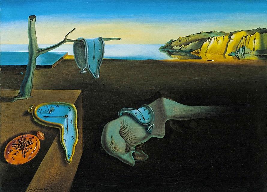 SALVADOR DALÍ, The Persistence of Memory, 1931.