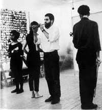 Allan Kaprow, "18 Happenings in 6 parts" -- presented in October 1959 at the Reuben Gallery on Fourth Avenue in New