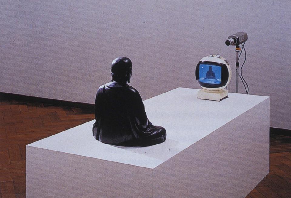 Nam June Paik, TV Buddha, 1974.