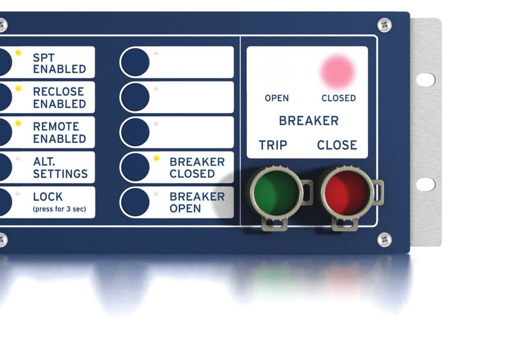 Optional field-configurable, programmable operator pushbuttons with user-configurable labels.