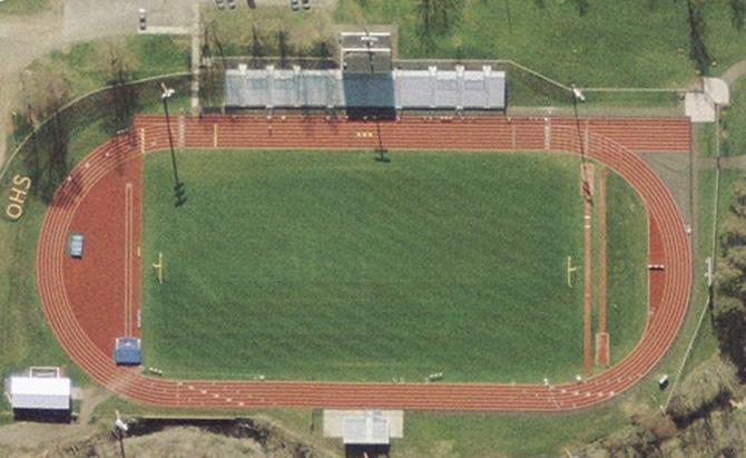 cover a football field. With this number of pixels one would be able to see a great amount of detail about the field. Figure 8 is a high resolution image of an actual football field.
