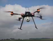 Vehicle (UAV), or drone, is an aircraft with no