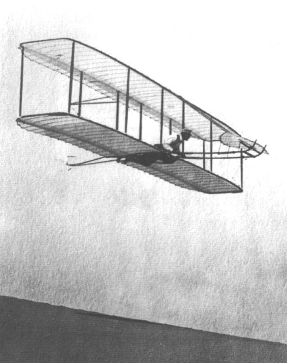 One of the Wright Brothers in an