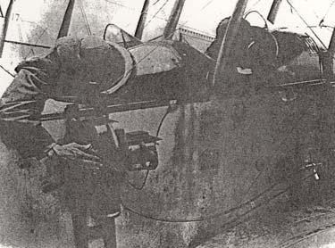 During the WWI aerial photography