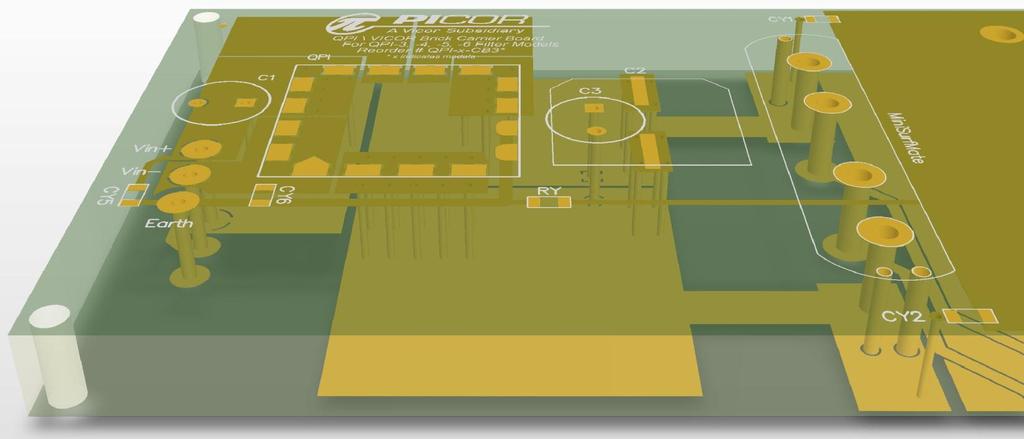 PCB Layout Recommendations: QUIETPOWER Figure 24-3D view of paralleling planes underneath the.
