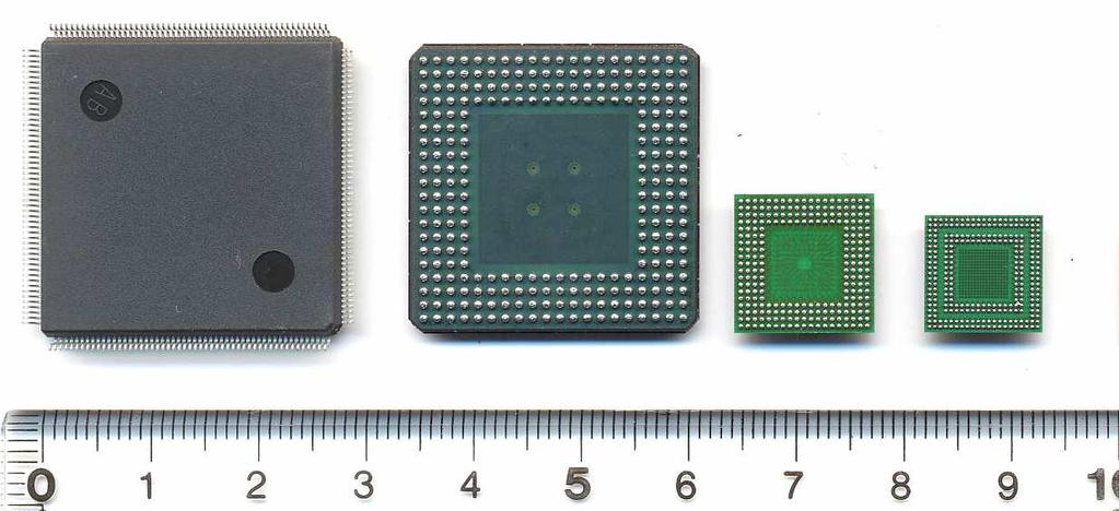 BGAs and CSPs Save Board Space Smaller chip packages allow products to become more