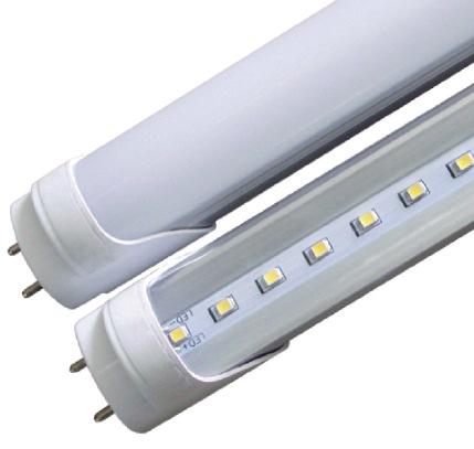 Fluorescent lamps have been long time the best light source on the market. They are efficient light sources with up to 100lm/W. Their lifetime is quite long (maximum 25,000h).