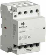 Modular Contactors Dinrail modular contactor for control of motor, heating and lighting applications.