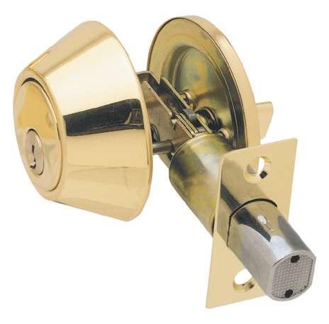 DEADBOLTS / 2 Way adjustable latch Square strike NICKEL STAINLESS