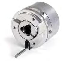 ID 510 955-01 Pin torque support Instead of a stator coupling, a synchro flange is fastened to the encoder.