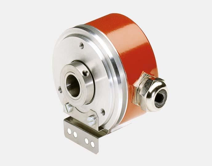 Incremental-Encoder IH-58 ELECTRONIC GmbH. Hollow Shaft Encoder for Direct Coupling to any Drive Shaft.(I.D. = 4... 12 mm) Number of Pulses per Revolution Up To 10 000 6 Electrical Data Supply Voltage.