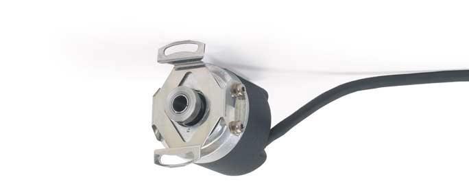 ERN 1000 Series Rotary encoder with integral bearing for mounting on motors Mounted stator coupling Small dimensions