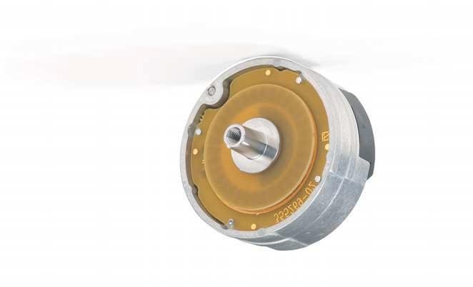 ECI/EQI 1300 Series Rotary encoder without integral bearing for integration in motors Installation diameter 65 mm Taper shaft or bottomed hollow shaft Dimensions in mm = Ball bearing =