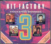 Hit Factory - Vol. 3 (UK Doppel CD Sampler) Hit Factory - Vol. 3 Format: Doppel CD Compilation / Sampler Herstellungsland: Made in England Erscheinungsjahr: 1989 Label: PWL Records Cat.-No.