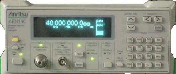 MF2412/13/14C Microwave Frequency Counter Product Introduction September 2007