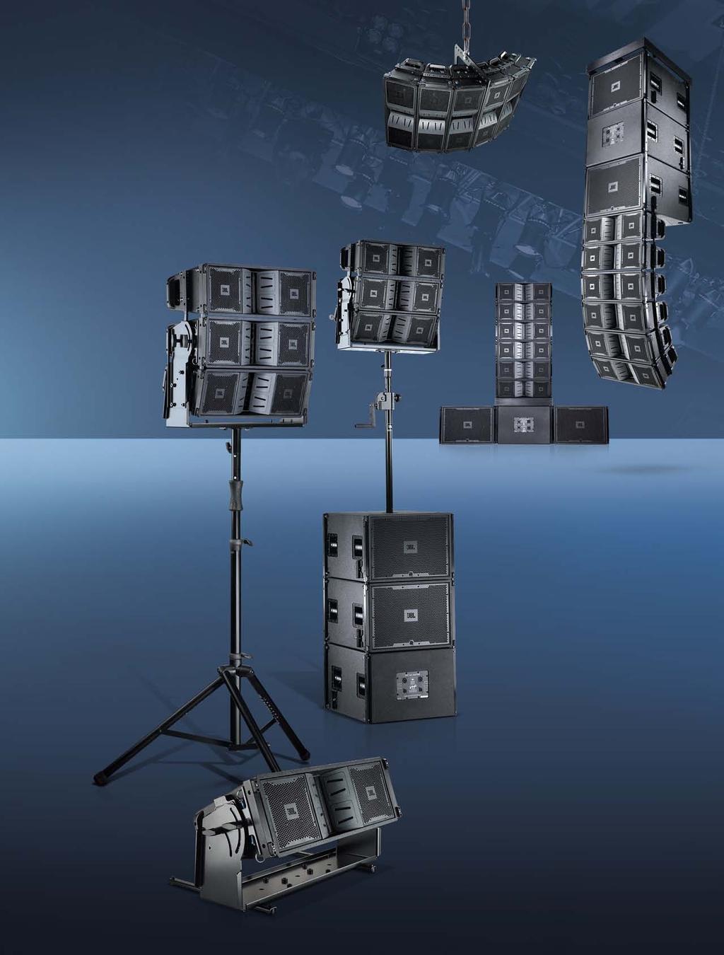 VARIETY OF SYSTEM CONFIGURATIONS The VERTEC subcompact system has been specifically designed to be one of the most versatile tools in a portable sound rental company s inventory.