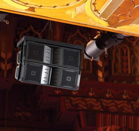VT4886 line-array elements can be suspended or ground-stacked, either standalone or with its companion VT4883 low frequency extension for FOH, offstage fill, center cluster or delay cluster use.