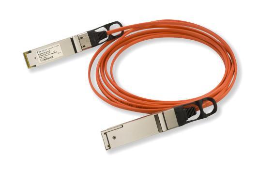 Product Specification Quadwire 40 Gb/s Parallel Active Optical Cable FCBG410QB1Cxx PRODUCT FEATURES Four-channel full-duplex active optical cable Electrical interface only Multirate capability: 1.