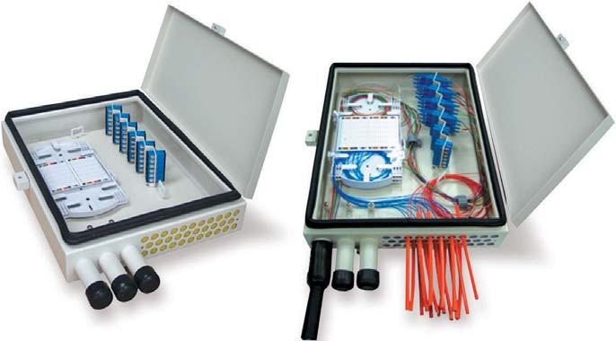 FTTH Optical Termination Box The optical termination box is used for inter-connecting of optical fiber purpose at subscriber premises indoor or outside of the home.