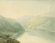 John White Abbott, British, 1764 1851 Loch Long from Hills near Arrochar, Scotland at 5 in the