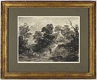 purchase, gift of the Florence Gould Foundation (x1994-50) Thomas Gainsborough, English, 1727 1788 Wooded landscape with figures,