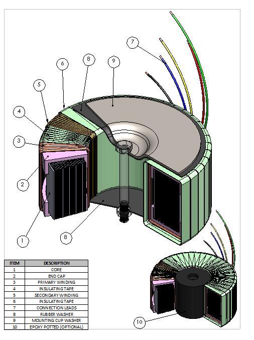 Bridgeport Magnetics Design Guide Our design guide takes you step by step through the process of designing a toroidal transformer. No engineering design charges for all standard designs.