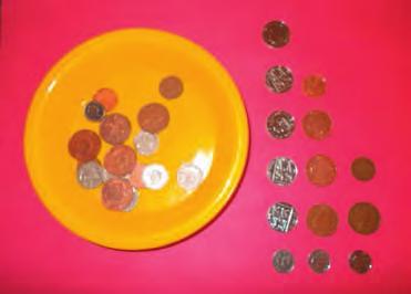 Is there another way you could make this total? Solve problems involving addition to 20p. Give each pair of children a small selection of coins in a bowl.