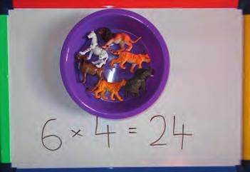 YEAR 3 WEEK 3: ANIMALS Count in multiples of 4 from 0 to 100. Place different animals (with four legs) in bowls.