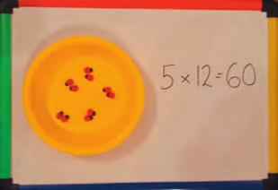 Why? Count in multiples of 6 and 12 from 0 to 100. Add and subtract numbers mentally. Place different quantities of single and paired minibeasts in bowls.