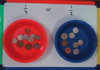 How much does Tom have in his piggy bank? Can you make the full amount using just five coins? Six coins? Seven coins? How many different ways can you make this total?