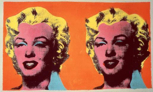 Two Marilyns Andy Warhol 1962 acrylic, silkscreen ink,