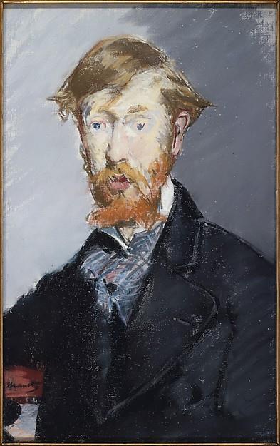 George Moore (1852 1933) Édouard Manet (French, Paris 1832 1883 Paris) Date:1879 Medium: Pastel on canvas