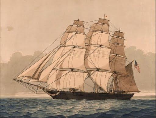 Title: Clipper ship 'Oriental', late 19th century Creator: Lucius A.