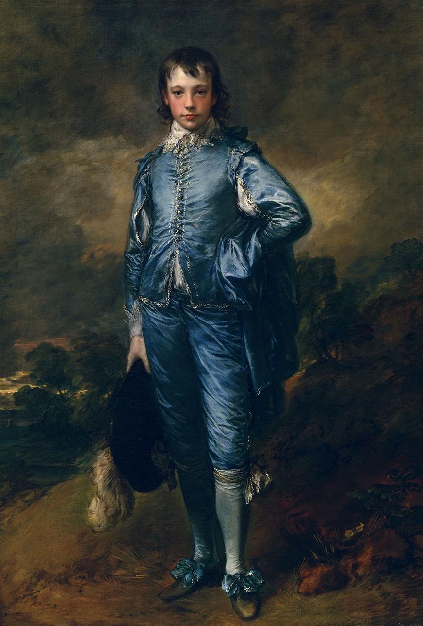 The Blue Boy The Blue Boy is a full-length portrait in oil by Thomas Gainsborough, now in the Huntington Library, San Marino,