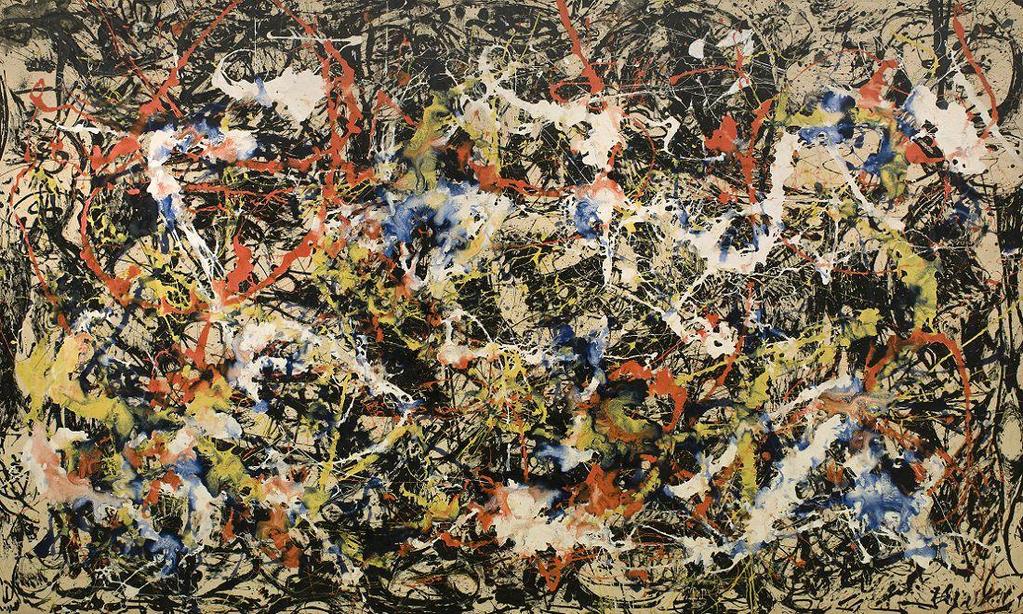 Convergence Artist: Jackson Pollock Date: 1952 Size: 93.
