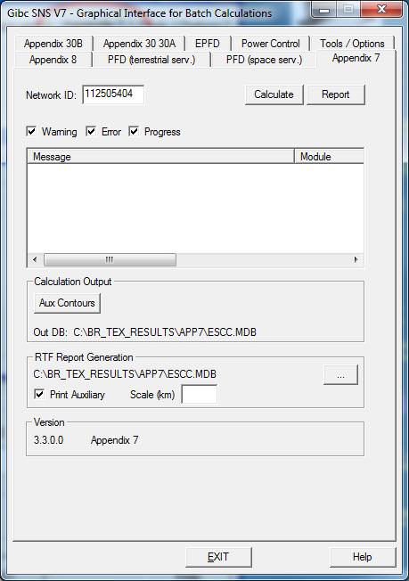 How to proceed Select the Appendix 7 tab Enter