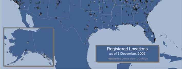 5000 registered locations