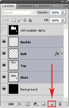 3.2.3. Alpha Channel What is a Alpha? Select the layers of your multiplier items to duplicate. - To select multiple contiguous layers, click the first Layer and then Shift-click the last layer.