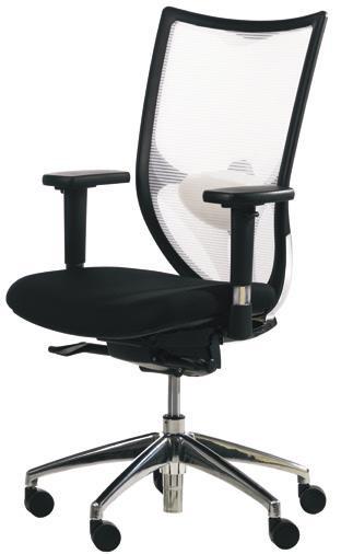 INCENTIVE IN130 key features -Mesh back and upholstered seat -Synchronous mechanism -Seat depth adjustment by 3.