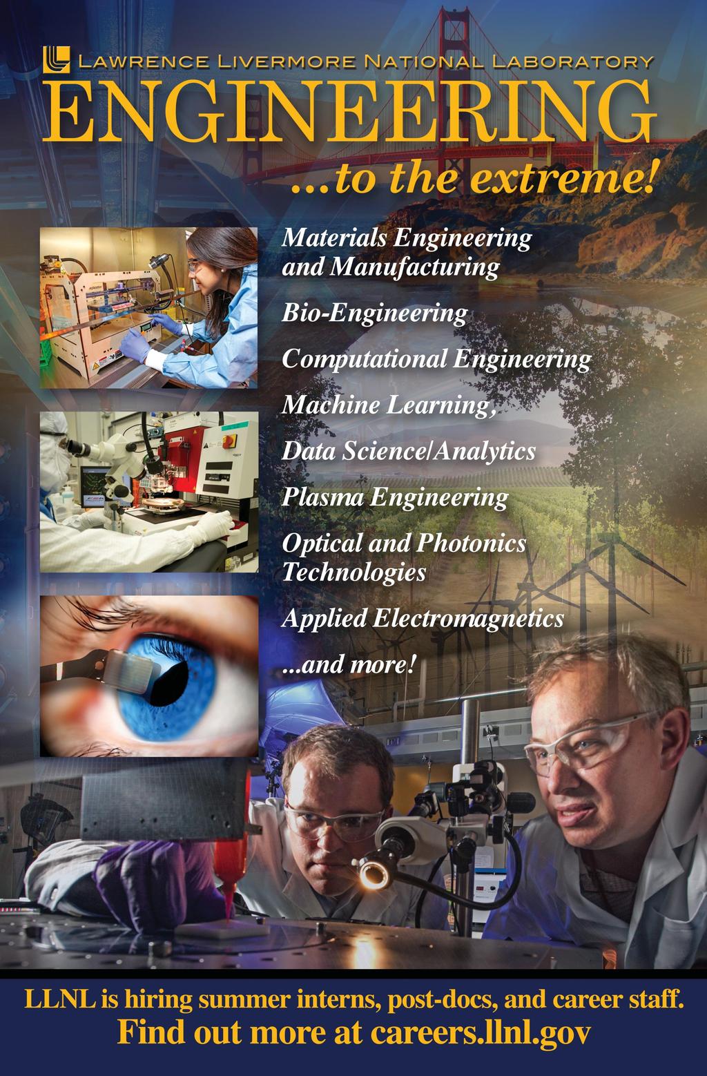 Find out more about LLNL s Engineering