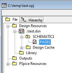 If you schematic editor window does not open automatically, you can double click the.