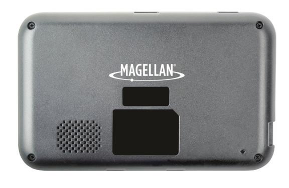 (not available on all receivers) Connect audio/visual display from optional Magellan Backup Camera (D) USB Connection. Power input from vehicle power adapter cable or optional AC power adapter.