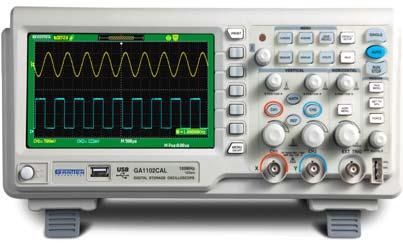 1.1 Accidence of front panel and the user interface This section will make you understand the front operation panel of this series of digital oscilloscope at first before use.