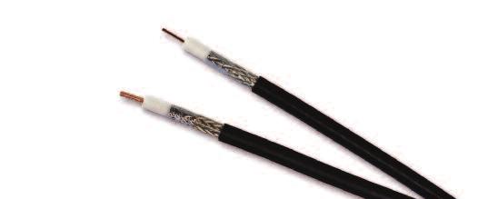 LOW-LOSS BRAIDED CABLES Flexible 50 Ohms low-loss coaxial cables As an alternative to the corrugated cables with a welded copper tube as outer conductor, EUPEN also offers low-loss braided cables.